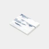 Post-it® Aquarelle d'ardoise Abstraite (Incliné)