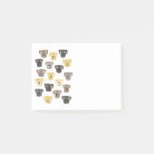 Post-it® Aquarelle de chien de trieuse du Labrador (Devant)