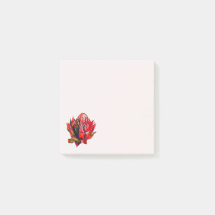 Post-it® Aquarelle de fleurs indigènes de Waratah