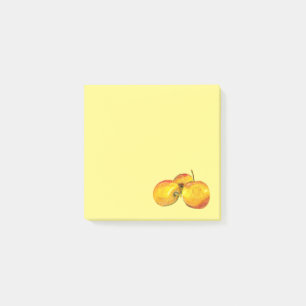 Post-it® Aquarelle de fruit jaune perruque