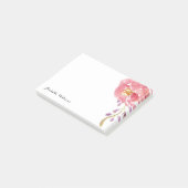 Post-it® Aquarelle de jardin personnalisée (Incliné)