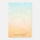 Post-it® Aquarelle de message (Devant)