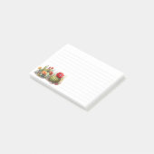 Post-it® Aquarelle de Prickly Cactus (Incliné)