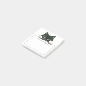 Post-it® Aquarelle douce Kitty | Une note de (Incliné)
