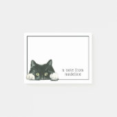 Post-it® Aquarelle douce Kitty | Une note de (Devant)