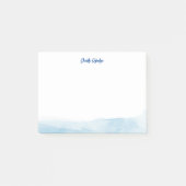 Post-it® Aquarelle écriture moderne personnalisée (Devant)