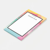 Post-it® Aquarelle élégante personnalisée (Incliné)