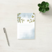 Post-it® Aquarelle et feuillage (Bureau)