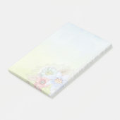 Post-it® Aquarelle et fleurs (Incliné)