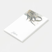 Post-it® Aquarelle Eucalyptus Verdure Feuille (Incliné)