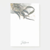 Post-it® Aquarelle Eucalyptus Verdure Feuille (Devant)