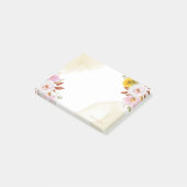 Post-it® Aquarelle Feuilles floraux (Incliné)