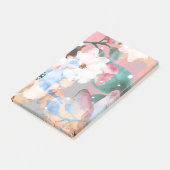 Post-it® Aquarelle Fleurs Abstraites 1 (Incliné)