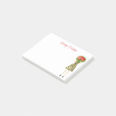 Post-it® Aquarelle Fleurs Mode Fille Post-it Notes (Incliné)