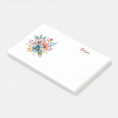 Post-it® Aquarelle florale (Incliné)
