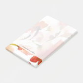 Post-it® aquarelle florale Abstraite (Incliné)