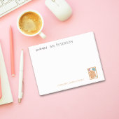 Post-it® Aquarelle Florale Du Bureau De L'Enseignant