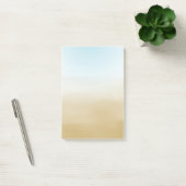 Post-it® Aquarelle Gold Sky Blue Ombre (Bureau)