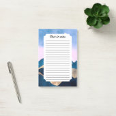 Post-it® Aquarelle Golden Celestial Peaks (Bureau)