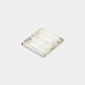 Post-it® Aquarelle Golden Eucalyptus Foliage brillant éléga (Incliné)