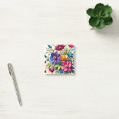 Post-it® Aquarelle gras Floral (Bureau)
