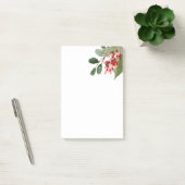 Post-it® Aquarelle Holly Feuille Red Berry  (Bureau)