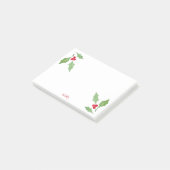 Post-it® Aquarelle Holly Sprig 2 (Incliné)
