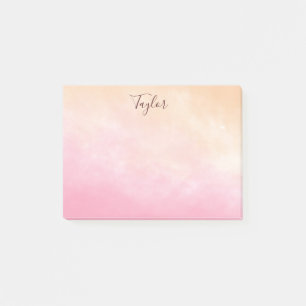 Post-it® Aquarelle jolie rose
