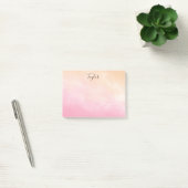 Post-it® Aquarelle jolie rose (Bureau)