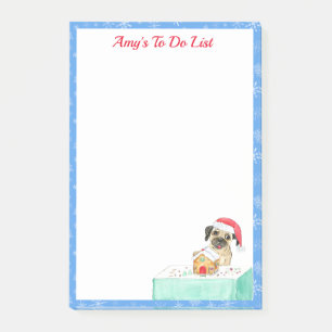 Post-it® Aquarelle Joyeux Noël Chien à faire