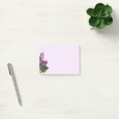 Post-it® Aquarelle Lilac Arbuste Jardin Fleurs Art Post-it (Bureau)
