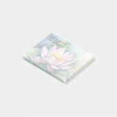 Post-it® Aquarelle Lotus Fleur (Incliné)