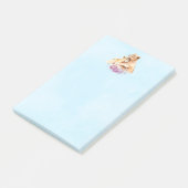 Post-it® Aquarelle mignonne Mère Lion & Cub (Incliné)