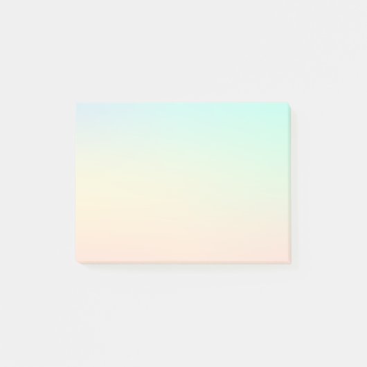 Post-it® Aquarelle minimale Pastel Shades (Devant)