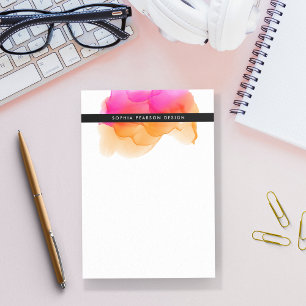 Post-it® Aquarelle moderne personnalisée