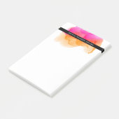 Post-it® Aquarelle moderne personnalisée (Incliné)