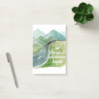 Aquarelle Nature Commençons la prochaine aventure