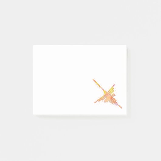 Post-it® Aquarelle Nazca Hummingbird Post-it Notes (Devant)