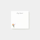 Post-it® Aquarelle Oiseau de Paradis, sur mesure (Devant)