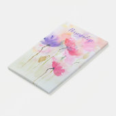 Post-it® Aquarelle Pastel Floral (Incliné)