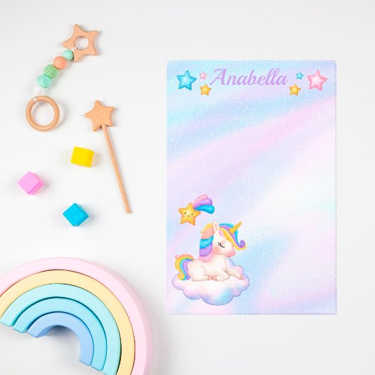Post-it® Aquarelle Pastel Stars et Baby Unicorn