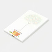 Post-it® Aquarelle peinte en pot (Incliné)
