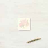 Post-it® Aquarelle Peonies 3x3 (Sur un bureau)