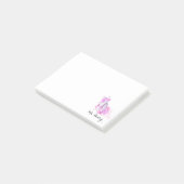 Post-it® Aquarelle personnalisée de professeur de ballet (Incliné)