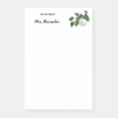 Post-it® Aquarelle Plante moderne Du Bureau De Sticky (Devant)