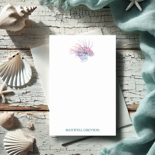 Post-it® Aquarelle Poisson tropical