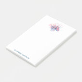 Post-it® Aquarelle Poisson tropical (Incliné)