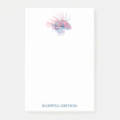 Post-it® Aquarelle Poisson tropical (Devant)