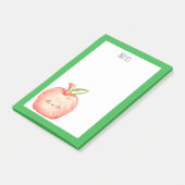 Post-it® Aquarelle pomme de fruits (Incliné)