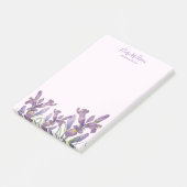 Post-it® Aquarelle Purple Iris Notes de message Rappel (Incliné)